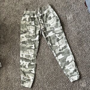 Camouflage Cargo Joggers